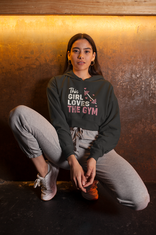 Crop Top Gym Sweater
